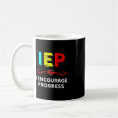 Mug IEP I Encourager Progress Special Education School (Gauche)
