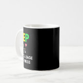 Mug IEP I Encourager Progress Special Education School (Devant gauche)