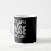 Mug If I Collapse Please Pause My Watch Cool Runner (Devant gauche)