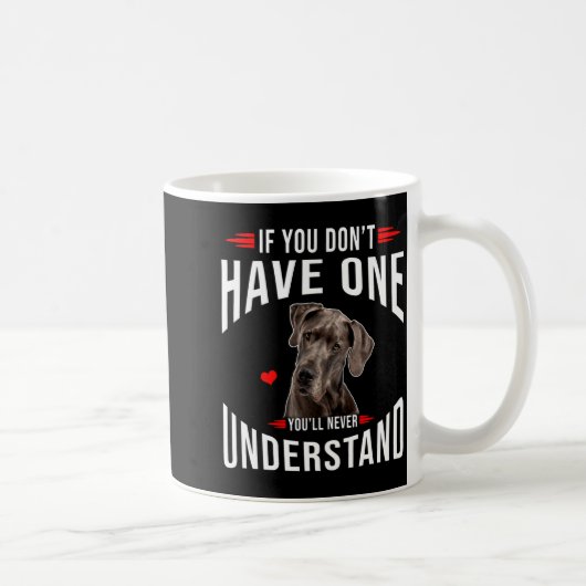 Mug If You Dont Have Great Dane You Never Understand (Droite)