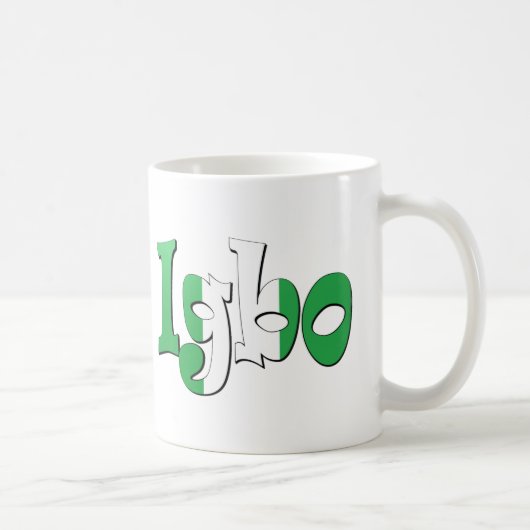 Mug Igbo (drapeau nigérien) (Droite)