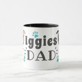 Mug Iggies Chien Papa Italien Greyhound Cute Paws Dess (Centre)