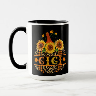 Mug IGi Pumkin Leopard Print Sunflower Buffalo Plaid