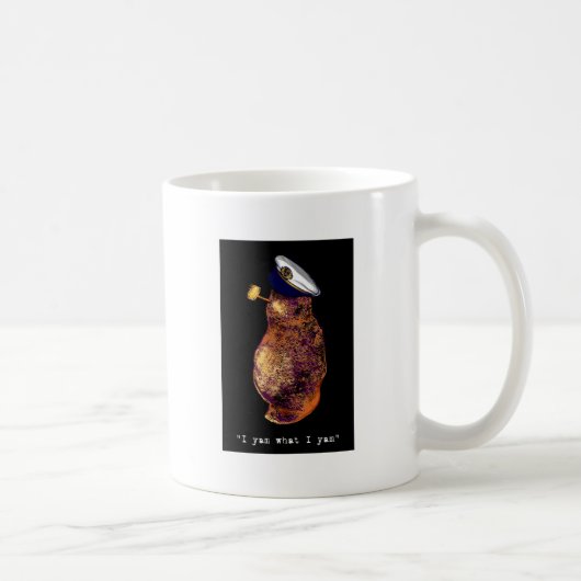 Mug Igname I ce qui j'igname-noir (Droite)