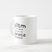 Mug Ignorance d'autisme (Devant gauche)