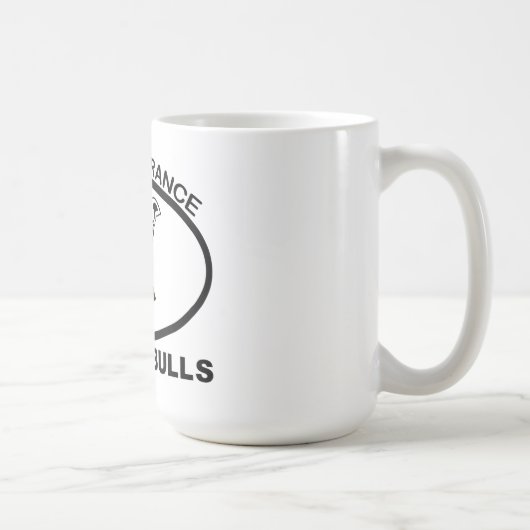 MUG IGNORANCE PAS PITBULL DE L'INTERDICTION PITBULL (Droite)