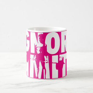 Mug IGNORE LIMITS - Motivation pour l'haltérophilie de