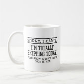 Mug Ignorer aujourd'hui (Gauche)