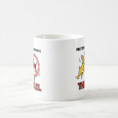 Mug Ignorer les règles avec professionnalisme Drôle de (Centre)