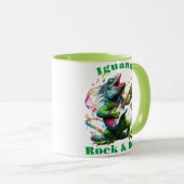 Mug Iguana Dweller Rock & Roll (Devant droit)