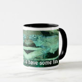 Mug Iguana verte 2 (Devant droit)