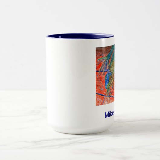 Mug Iguane observé par rouge (Centre)