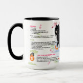 Mug IHANA'S SAKURA SYRUP Chow Art Muse Recipe  (Gauche)