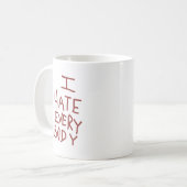 Mug ihateeverybody.ai (Devant gauche)