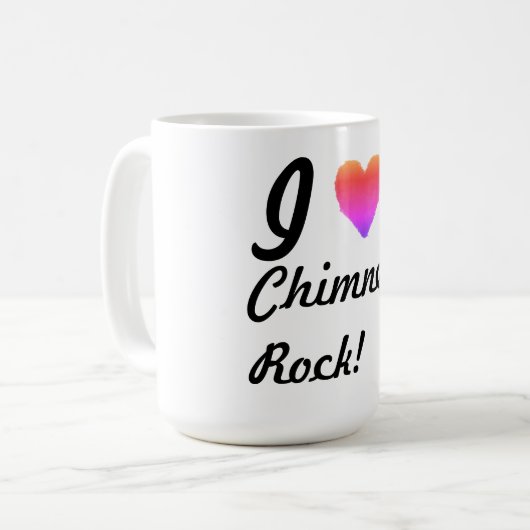 Mug IHEART Chimney Rock (Devant gauche)