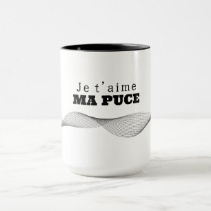 Mug Ik hou van je Ma Puce Mok