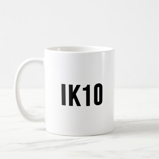 Mug IK, Protection contre l'impact, Notation IK, IK10 (Gauche)