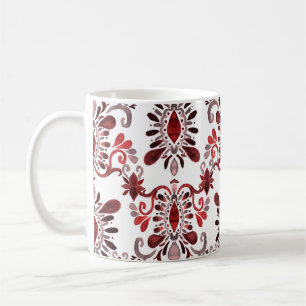 Mug Ikat Aquarelle : Tribal Ethnic Seamless.