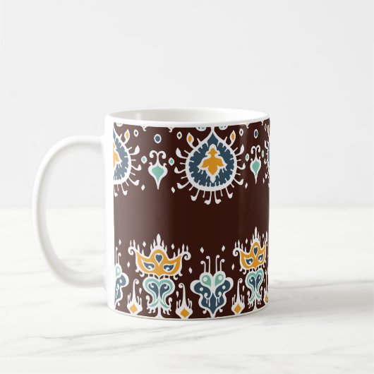 Mug Ikat Inspiration : Élégance Orientale (Gauche)