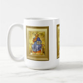 Mug Ikon du Christ avec un livre d'évangile, orthodoxe (Gauche)