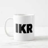 Mug IKR | Écart de texte (Gauche)