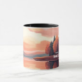 Mug Il a fait tout beau Bible Fall Trees (Centre)