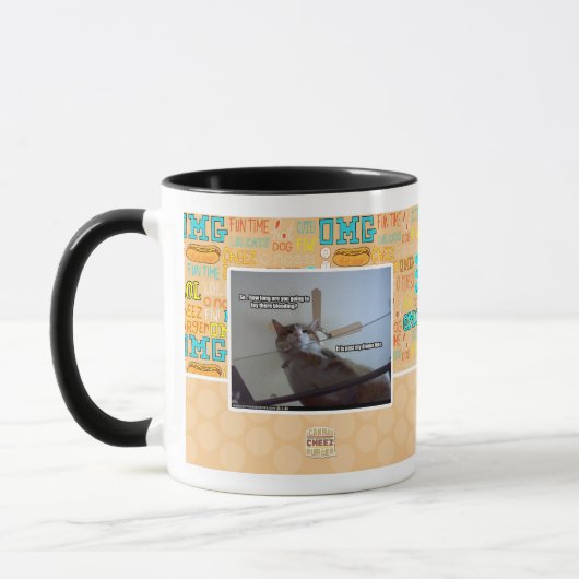 Mug Il a lieu après mon temps de dîner (Gauche)