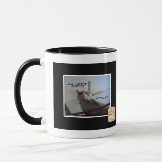 Mug Il a lieu après mon temps de dîner (Gauche)