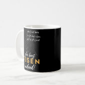 Mug Il A Ressuscité Jésus chrétien Joyeux Epines de Pâ (Devant gauche)