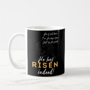 Mug Il A Ressuscité Jésus chrétien Joyeux Epines de Pâ