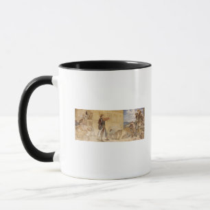 Mug Il a traité les lions comme s'il plaisantait