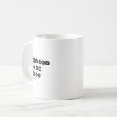 Mug Il A Travaillé Dans Ma Tête - Billard Pool Player  (Devant gauche)