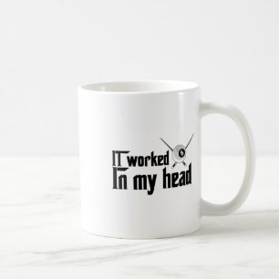 Mug Il A Travaillé Dans Ma Tête - Billard Pool Player