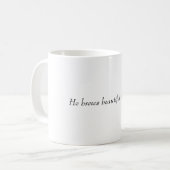 Mug Il brasse de belles choses (Devant gauche)