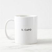 Il Capo | Le patron | Musique à café italienne per