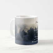 Mug Il change de temps et de saison, Daniel 2:21 Bible (Devant gauche)