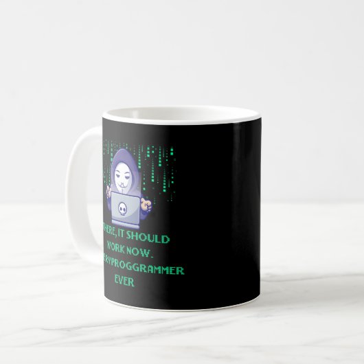 Mug Il Devrait Fonctionner Maintenant Chaque Programme (Devant gauche)