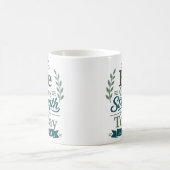 Mug Il donne la force pour aujourd'hui Conception de v (Centre)