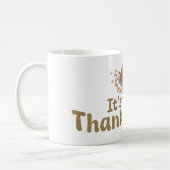 Mug Il donne Thanksgiving Fun Turkey Time Trend (Gauche)