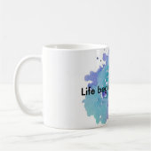 Mug Il effiloche avec conception unique (Gauche)