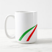 Mug Il effiloche avec drapeau italien (Gauche)