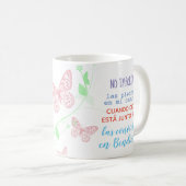 Mug Il effiloche avec message - n'importe pas les (Devant droit)