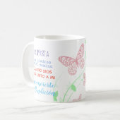 Mug Il effiloche avec message - n'importe pas les (Devant gauche)