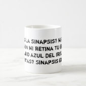 Mug Il effiloche blanche avec compliment sanitaire (Centre)