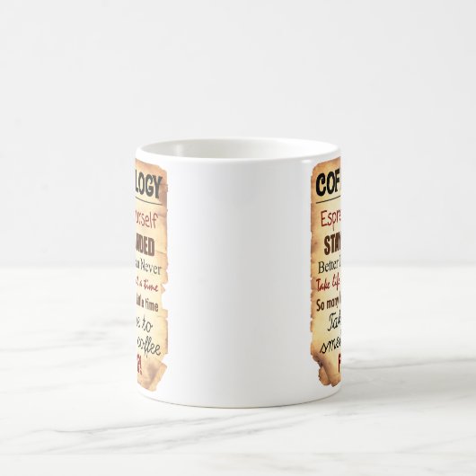 Mug Il effiloche Coffeeology (Centre)