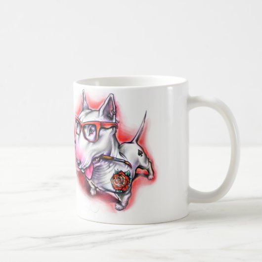 Mug Il effiloche CSB Crazy Bull terrier (Droite)