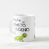 Mug Il effiloche de fan du lézard eugenio (Devant gauche)