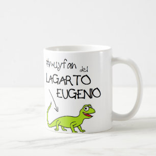 Mug Il effiloche de fan du lézard eugenio