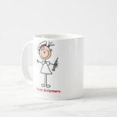 Mug Il effiloche de futur infirmier (Devant gauche)