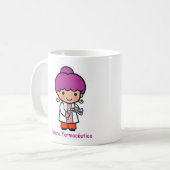 Mug Il effiloche de futur pharmacien (Devant gauche)